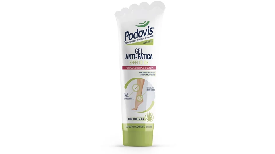 Podovis gel anti-fatica dona leggerezza a piedi e gambe