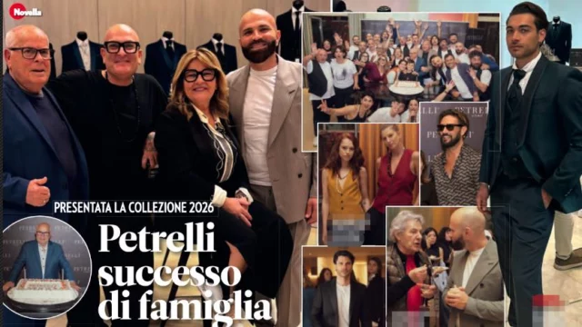 Presentata la collezione 2026 - Petrelli successo di famiglia