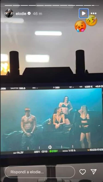 Storia Instagram Elodie