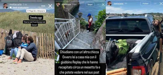 Storie Instagram di Carlo Motta 