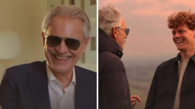 andrea bocelli duetto jannik sinner