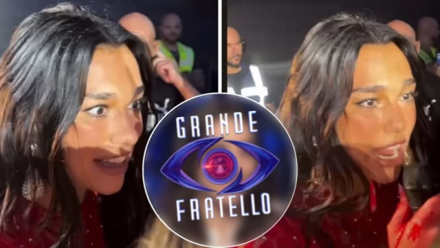 dua lipa parla ex gieffina concerto