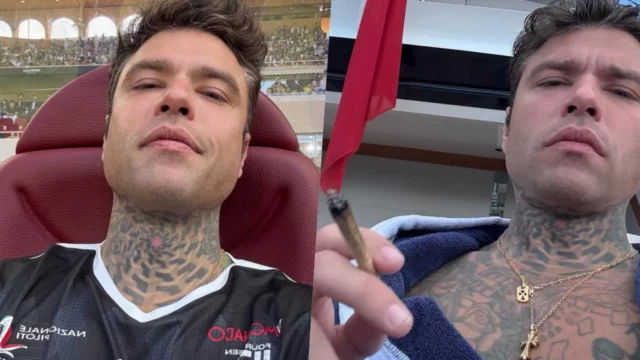 Fedez beccato in dolce compagnia in un locale