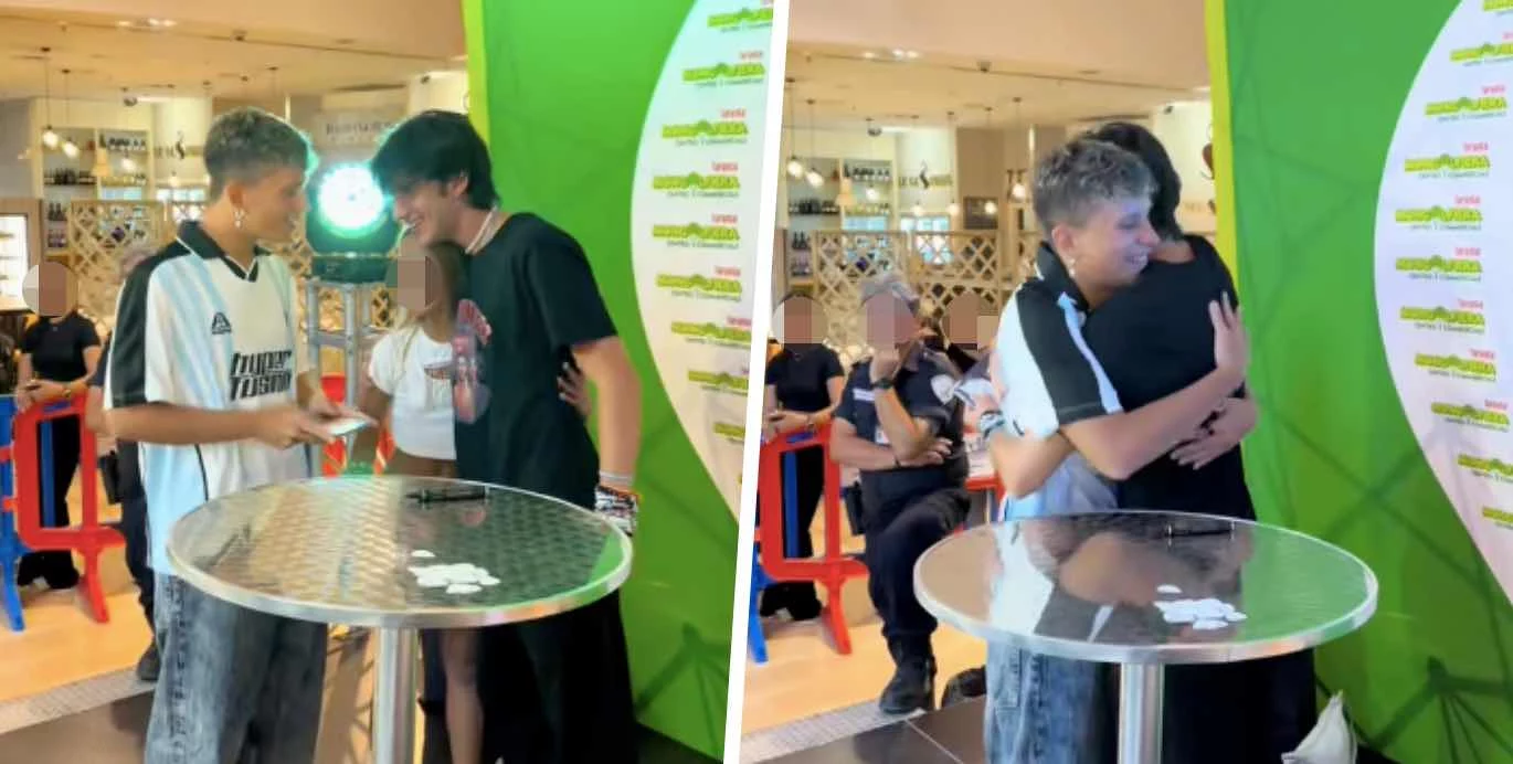 Sorpresa all’instore di Jacopo Sol, l’ex allievo di Amici 24 Alessio Di Ponzio si presenta con sua sorella (VIDEO)