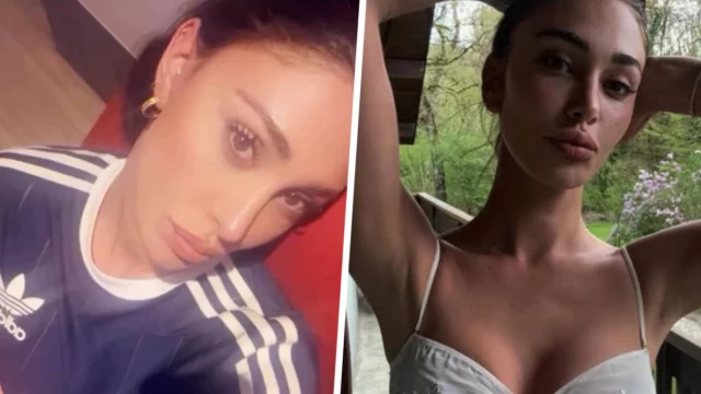 Belen Rodriguez maschera parti intime
