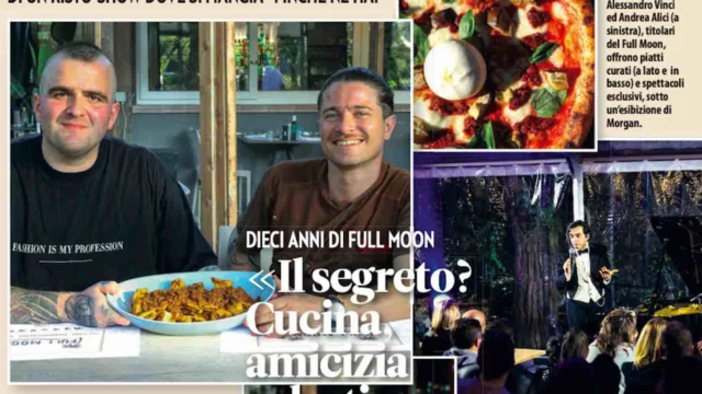 Dieci anni di full moon- «I segreto? Cucina, amicizia e destino»