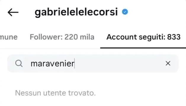 Instagram Gabriele Corsi
