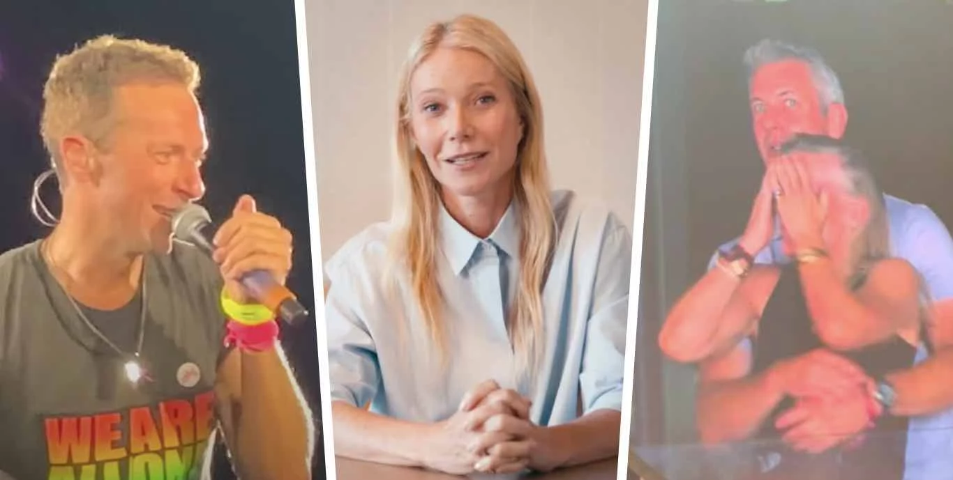 Gwyneth Paltrow, l’ex di Chris Martin, volto di Astronomer dopo lo scandalo al concerto dei Coldplay