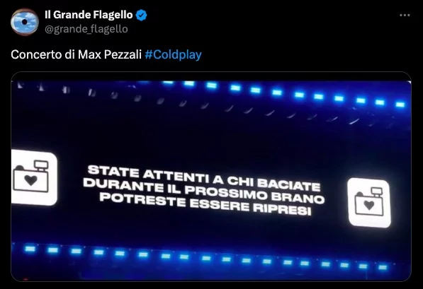 Il messaggio al concerto di Max Pezzali