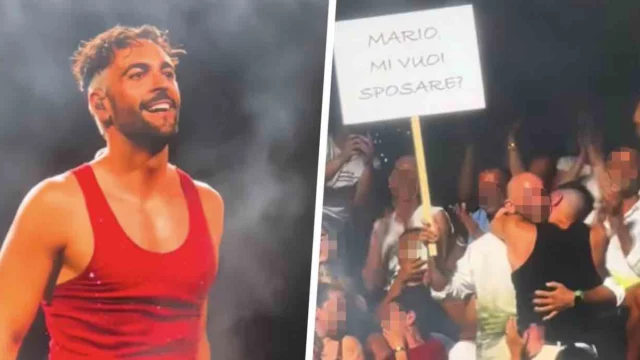 Marco Mengoni amico proposta nozze compagno