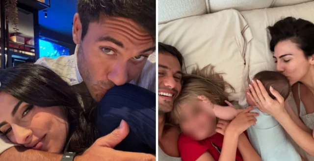 Pierpaolo Pretelli torna a casa da Giulia Salemi con i figli