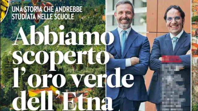 Pistì, abbiamo scoperto l'oro verde dell'Etna