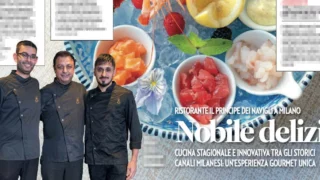 Ristorante Il Principe dei Navigli a Milano, nobile delizia