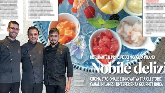 Ristorante Il Principe dei Navigli a Milano, nobile delizia