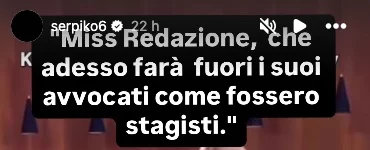 Storia Instagram Mario Serpa