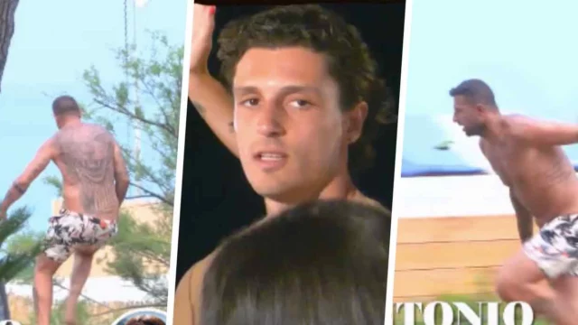 Temptation Island, Antonio è fuori controllo e scappa al villaggio