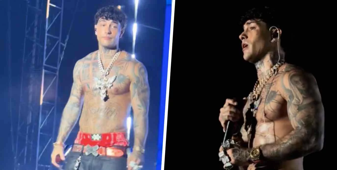 Tony Effe si arrabbia e bestemmia durante il concerto al Circo Massimo (VIDEO)