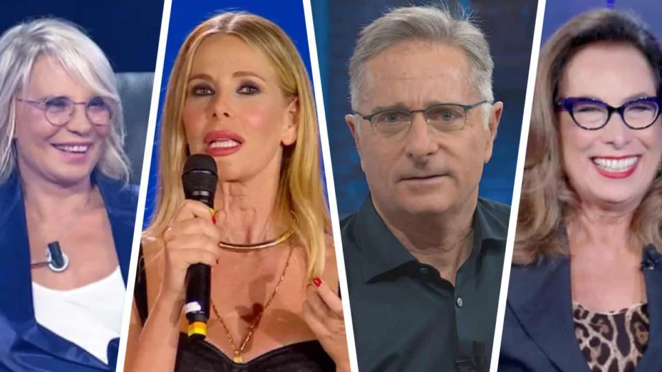 Tú sí que vales Maria De Filippi Alessia Marcuzzi Bonolis-Buonamici