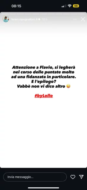 Una fidanzata di Temptation Island si legherà al tentatore Flavio
