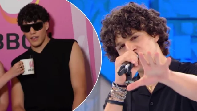 nicolò filippucci gesto scaramantico intimo