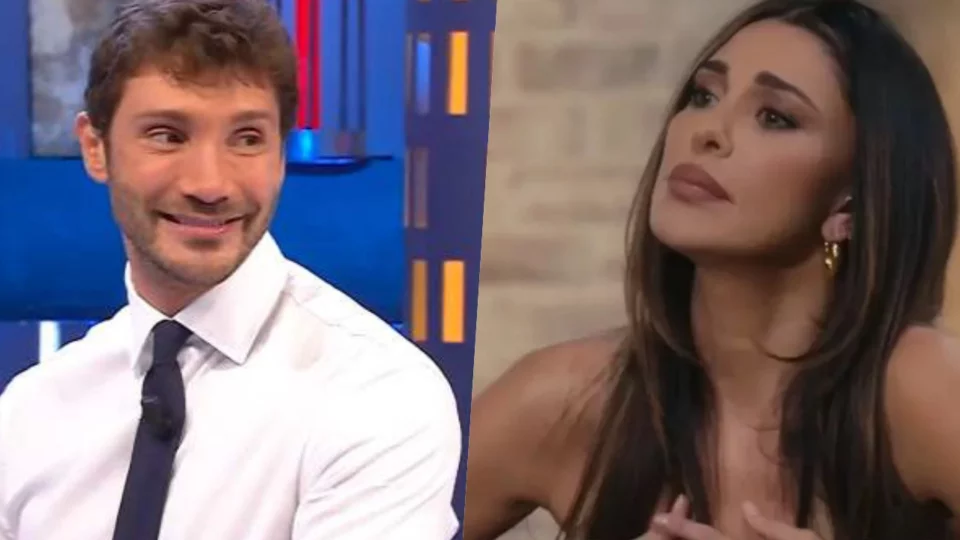 Stefano De Martino incontra Belen mentre è con la sua nuova fiamma