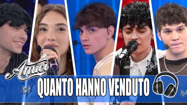 Amici 24, quanto hanno venduto i ragazzi