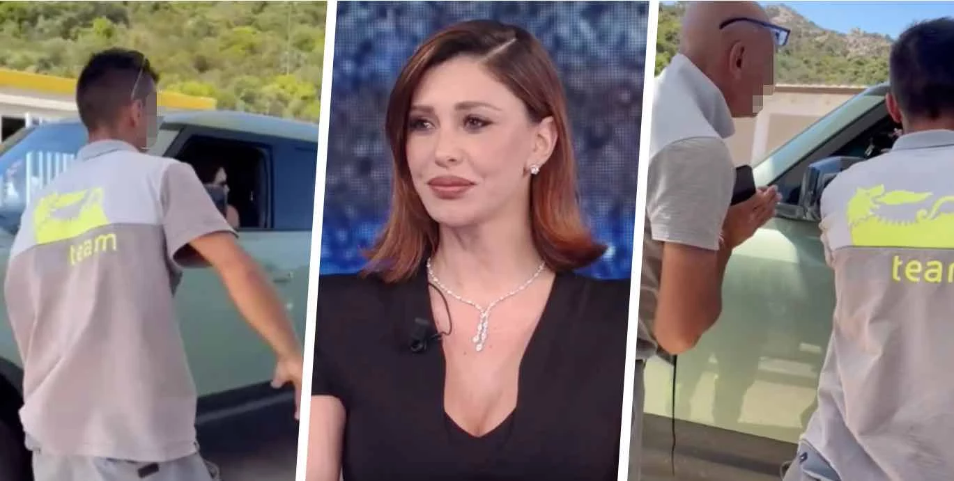 Belen litiga con il benzinaio in una stazione di servizio: “Mi sta sul ca**o” – VIDEO