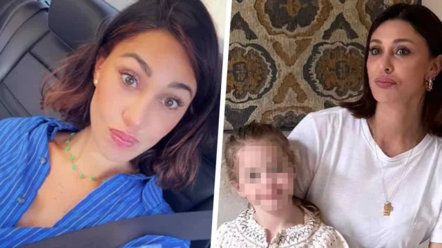 Belen Rodriguez, volto noto contro foto figlia