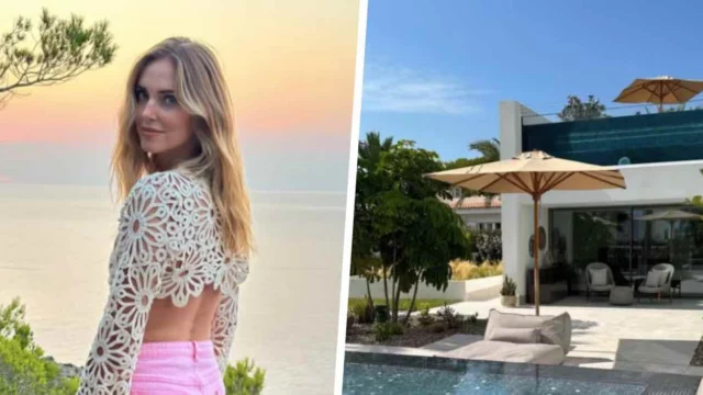 Chiara Ferragni costo notte villa extra lusso Ibiza