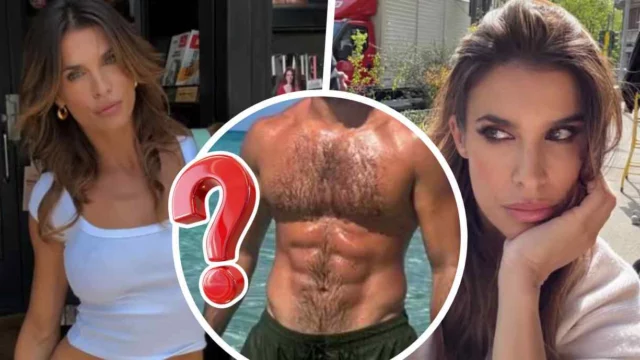 Elisabetta Canalis flirt in corso famoso attore