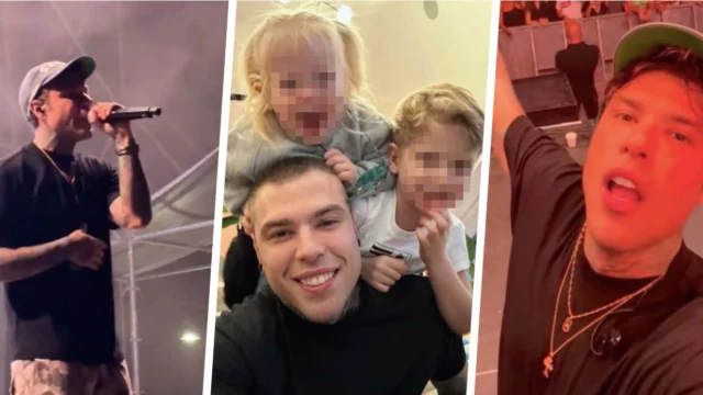 Figli Fedez assistono concerto prima volta