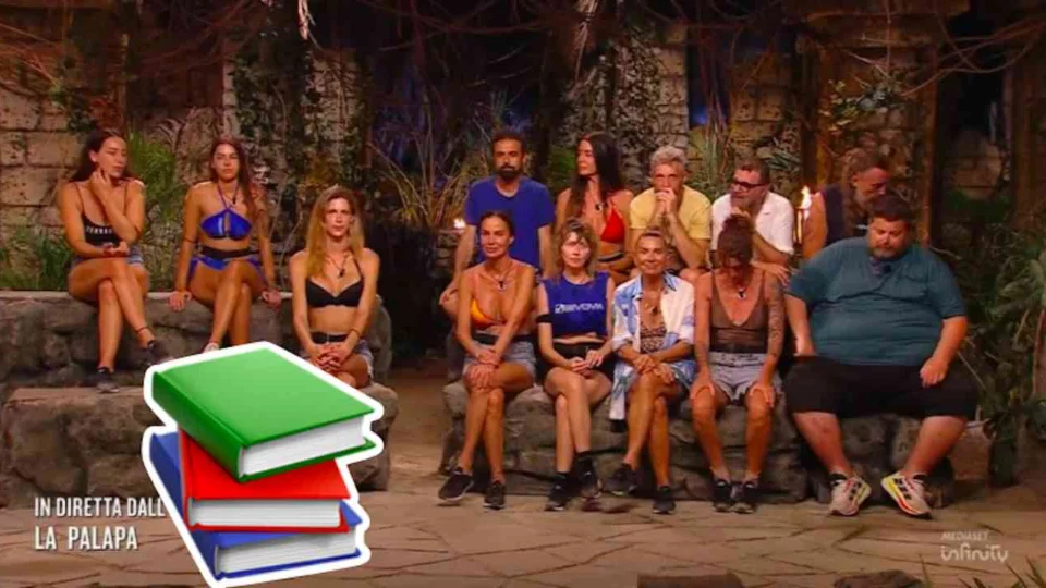 Isola dei Famosi naufrago scritto libro