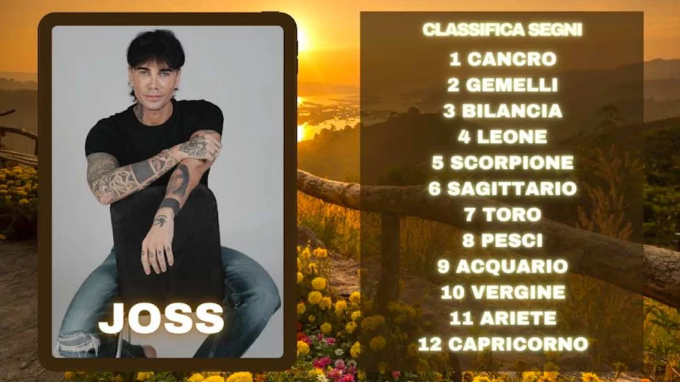 Oroscopo di Joss dal 4 al 10 agosto: rinascita per il Cancro, svolta per il Leone, opportunità per la Bilancia