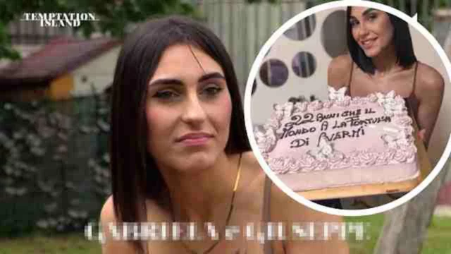 Temptation Island, lo strafalcione sulla torta di Gabriela Chieffo diventa virale (FOTO)