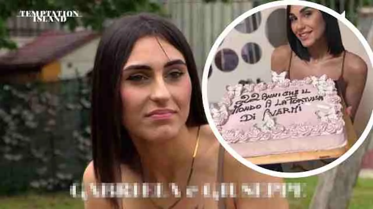 Temptation Island, lo strafalcione sulla torta di Gabriela Chieffo diventa virale (FOTO)