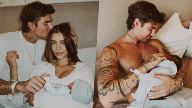 Andrea Damante è diventato papà, Elisa Visari ha partorito
