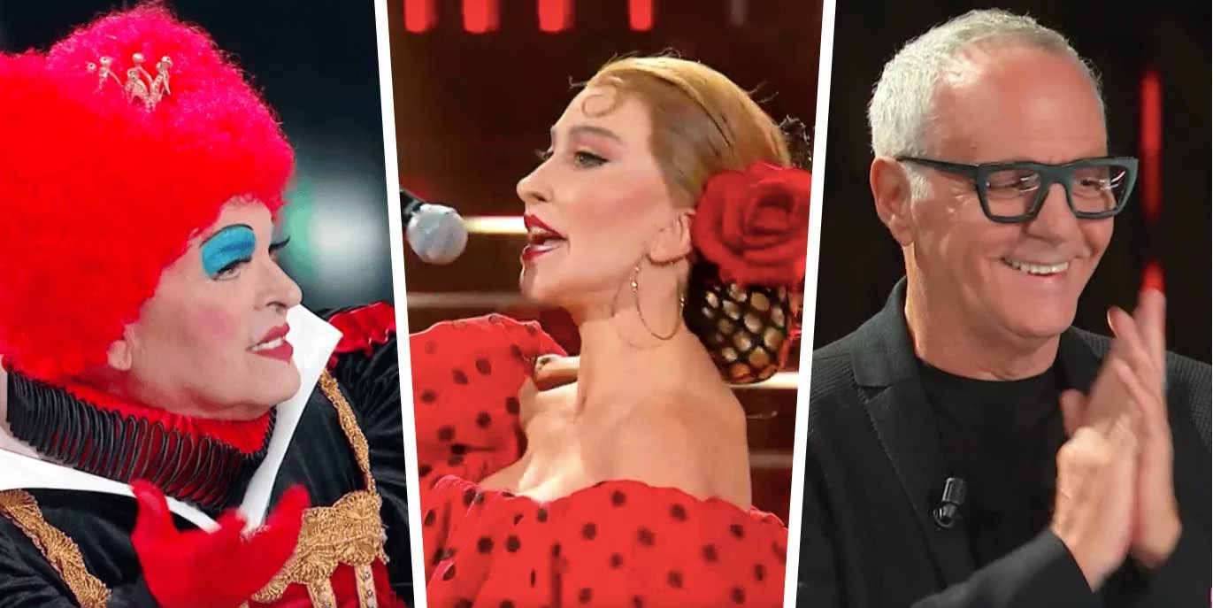 Carmen Di Pietro imita Madonna a Tale e Quale ma Malgioglio la distrugge, Panariello ironizza: “Ma è la Carlucci”