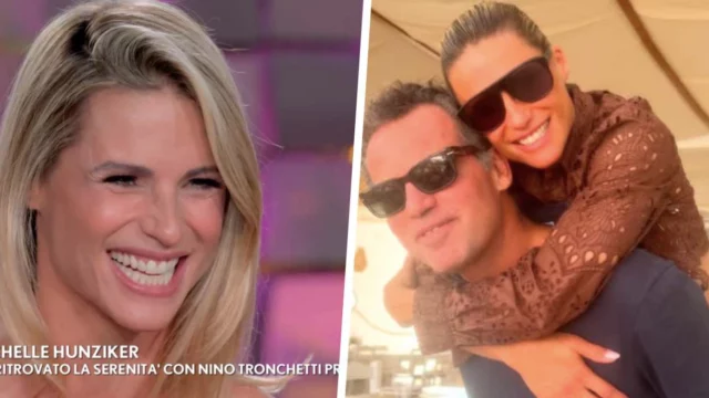 Michelle Hunziker Nino Tronchetti Provera Verissimo