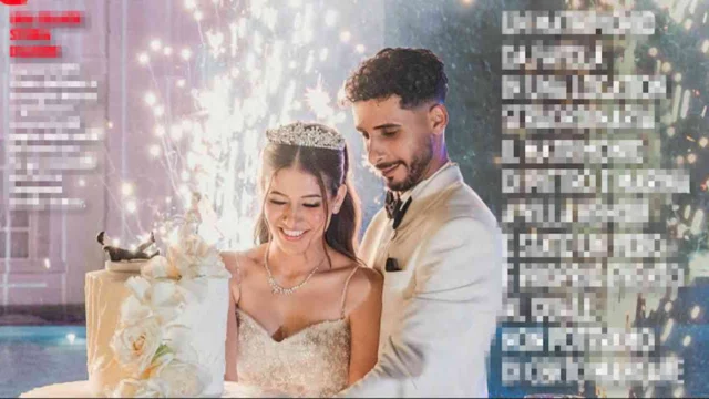 Pietro Soliman e Marina a Villa Renoir, arcobaleno per due