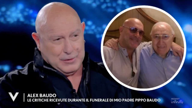 Pippo Baudo figlio Alessandro commenta polemiche eredità Katia Ricciarelli