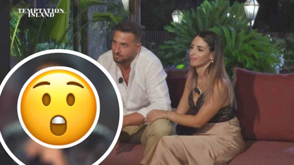 Temptation, Antonio e Valentina sorpresi da Sal Da Vinci in puntata