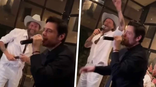 Tiziano Ferro e Jovanotti show al matrimonio del loro collaboratore, il duetto a sorpresa (VIDEO)