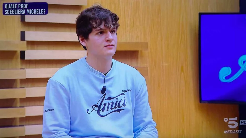 Amici, Michele lo abbiamo visto in un altro programma TV