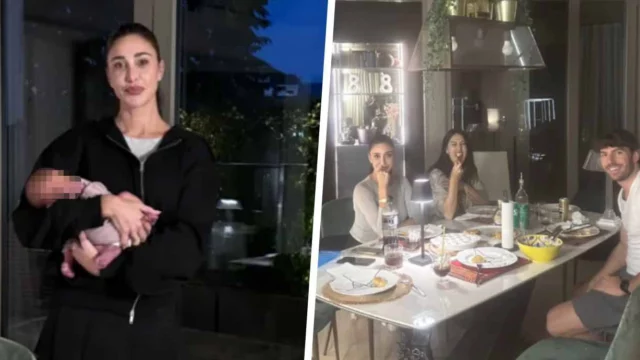 Belen Rodriguez posta la prima foto con la nipotina e mette fine ai rumor su dissapori con il cognato Ignazio
