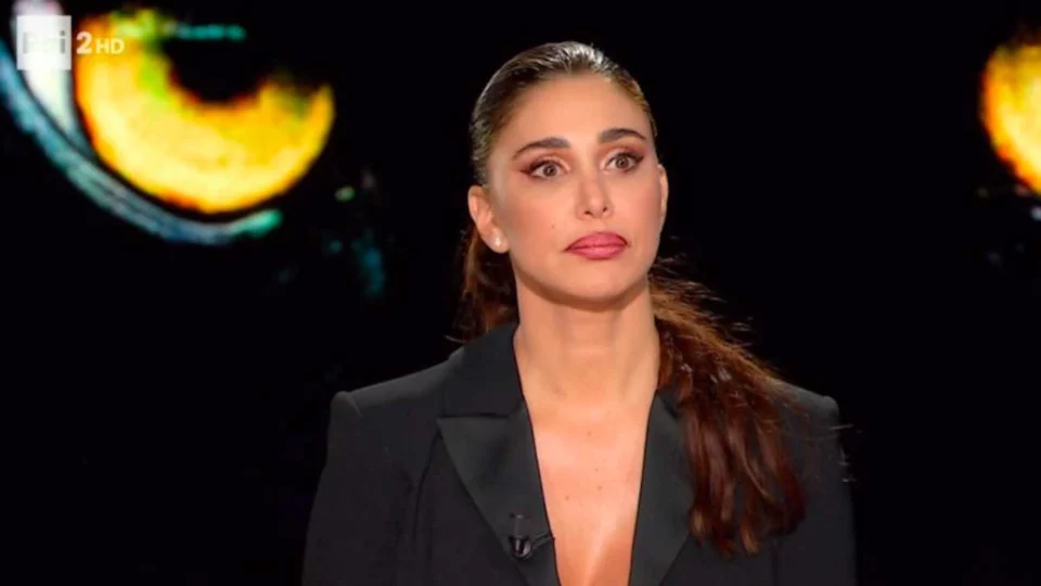 Belen Rodriguez senza filtri a Belve: 