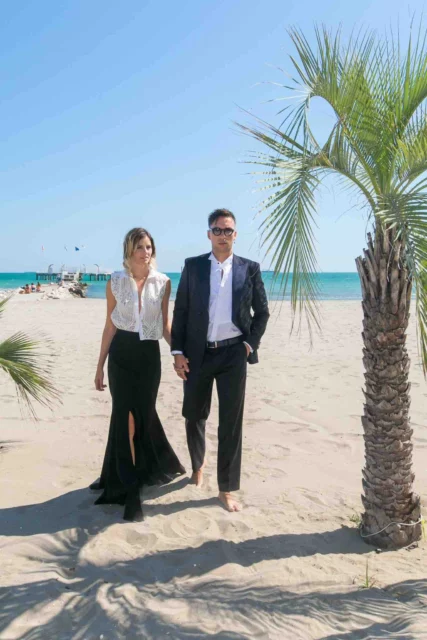 Briga e sua moglie Arianna Montefiori - Foto Riccardo Lopez