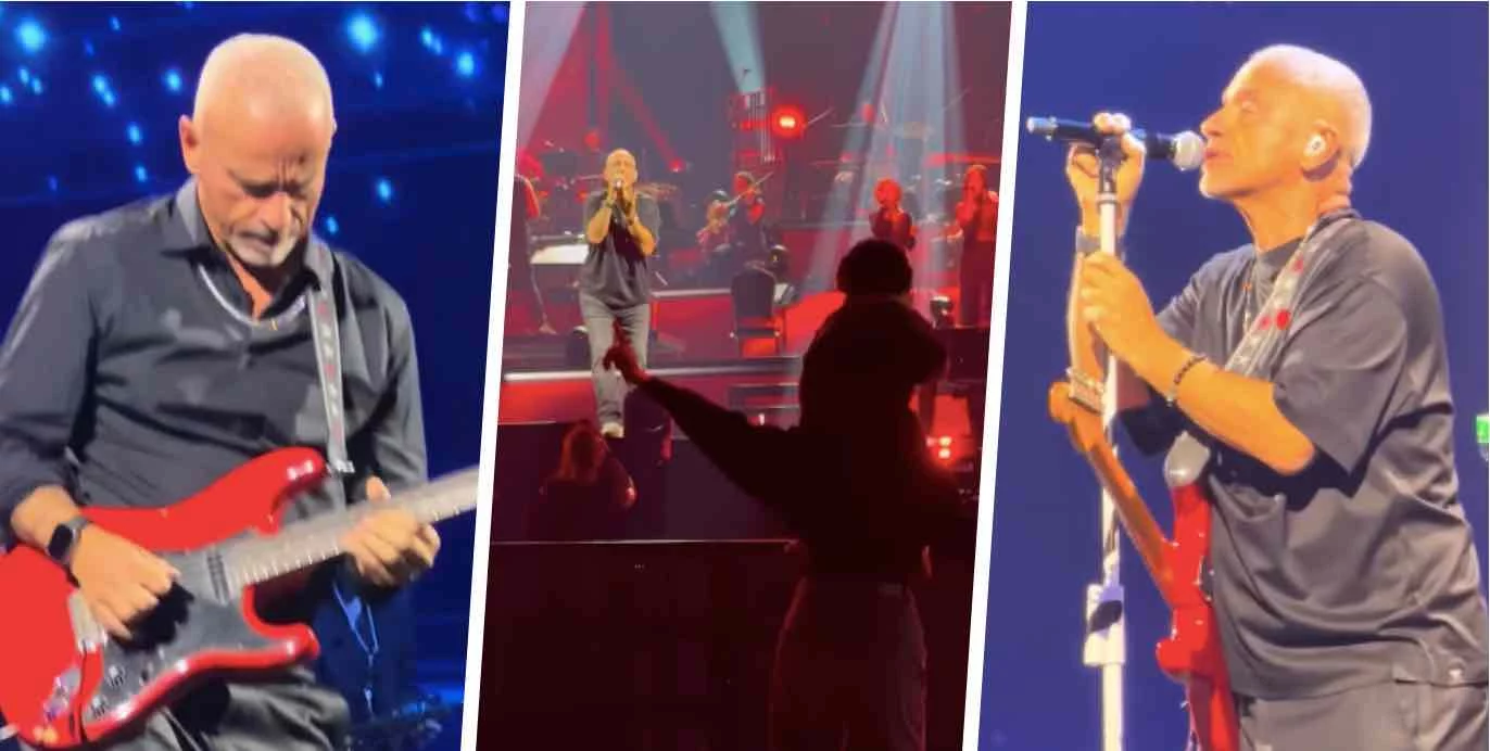 Aurora Ramazzotti al concerto con il piccolo Cesare, arriva la dedica di Eros (VIDEO)