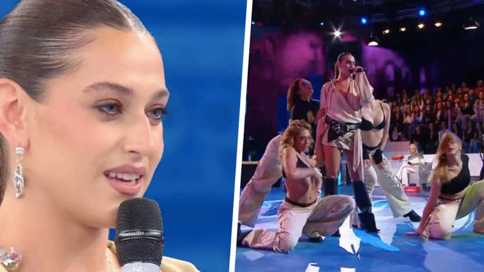 Gaia infiamma lo studio di Amici 25 e ritrova una sua ex compagna del talent (VIDEO)