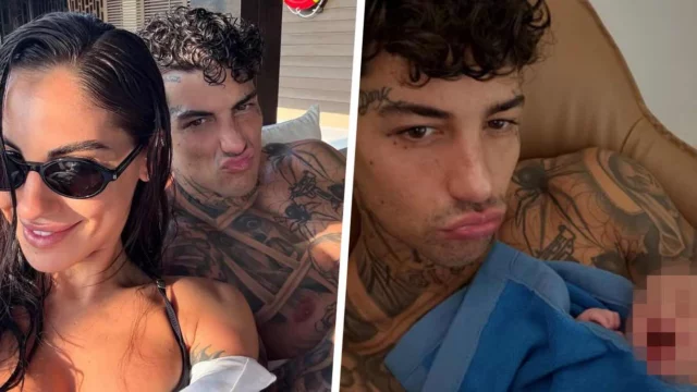 Giulia De Lellis e Tony Effe sono diventati genitori, è nata Priscilla: le prime foto