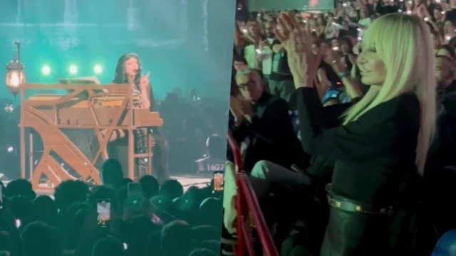 Lady Gaga fa una dedica a Donatella Versace durante il concerto a Milano